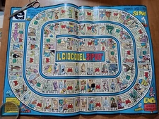 ENEL Benito Jacovitti GIOCO DELL'OCA Risparmiare energia elettrica si può