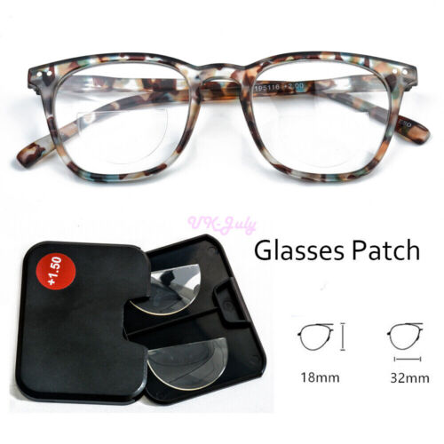 HOT Reusable Bifocal Reading Glasses Stick-On Lenses Replacement Patch -6.0~+3.5 - Picture 1 of 24