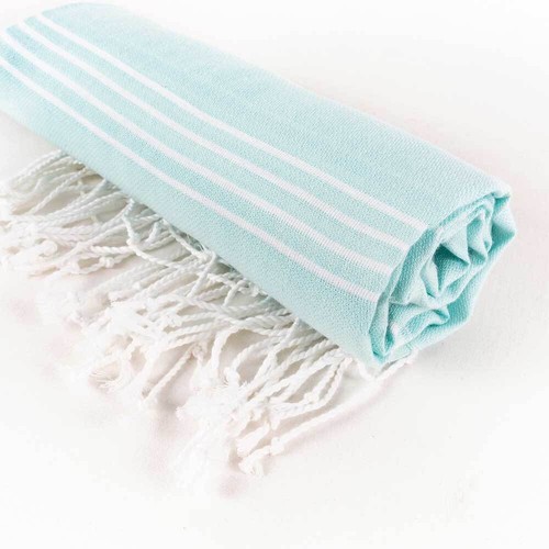 Hencely Striped Beach Towel – Lightweight Cotton Towel for Travel & Pool - Bild 189 von 206