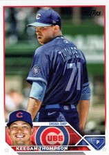 2023 Topps Chicago Cubs #CHC-7 Keegan Thompson