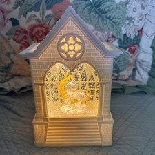 My Little Pony Canterlot Music Box Glitter Night Light Battery Operated