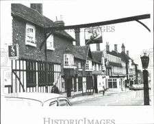 1972 Press Photo The George Inn, a hotel in England - afa51288