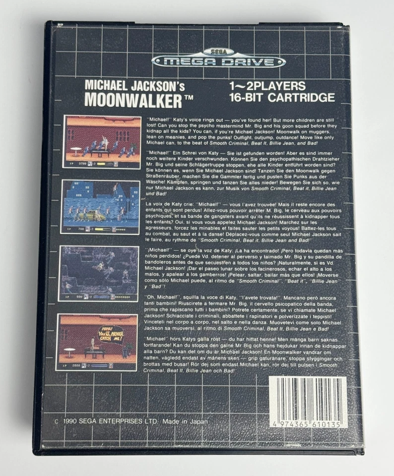 Michael Jackson's Moonwalker - SEGA Mega Drive | TheGameWorld - Image 2 of 4