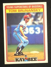 1986 KAYBEE Young Superstars Tom Brunansky #4