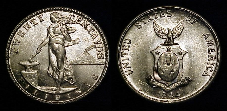 1944 20 Centavos In Us Philippines Coins (1898-1946) for sale | eBay