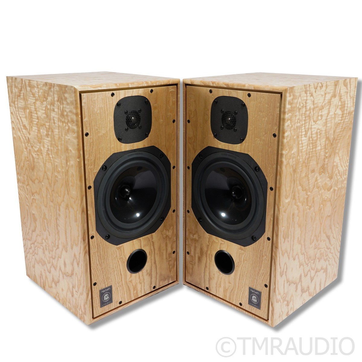 Harbeth Compact 7ES-3 Bookshelf Speakers; Tamo Ash Pair (40th