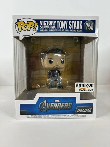 Funko Pop Deluxe Marvel Avengers Victory Shawarma: Tony Stark #756 Amazon Excl