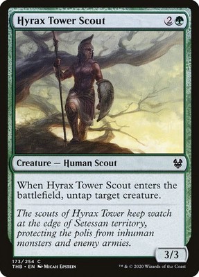 Hyrax Tower Scout (173) Theros Beyond Death THB MTG Magic