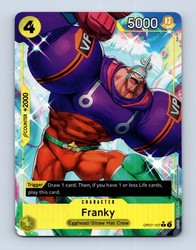 Franky OP07-107 Parallel Rare - 500 Years in the Future