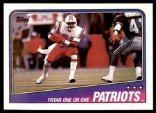 1988 Topps Irving Fryar New England Patriots #175