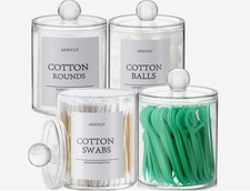 Bathroom Organizers and Storage,4 Pack Bathroom Accessories,Bathroom Decor,Home