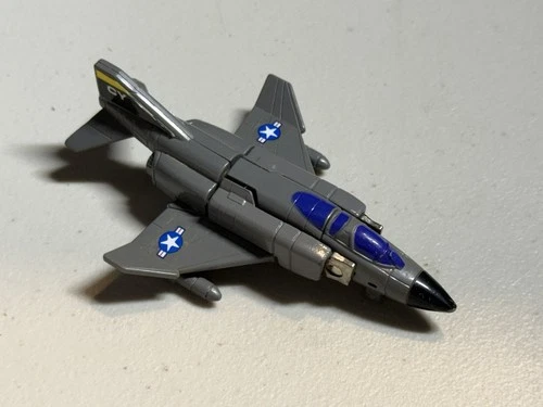Tonka Bandi Gobots Mach 3 MR51 USAF Transforming Airplane Action Military