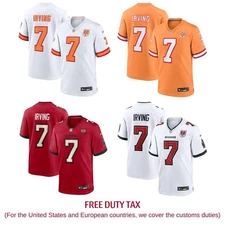 Bucky #7 Irving 50th Season Stitched Jersey Men Size S-3XL White/Red/Creamsicle