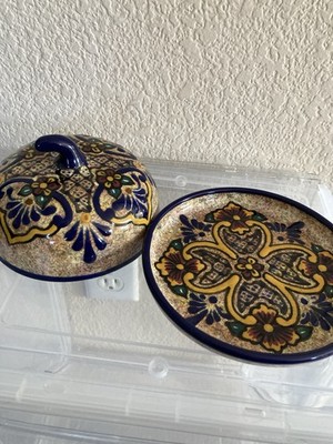 Hand Painted Pottery Puebla MX. Talavera Mexican Pottery