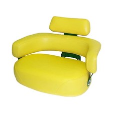 3 Piece Combine Harvester Loader Tractor Seat Cushion Assembly For John Deere