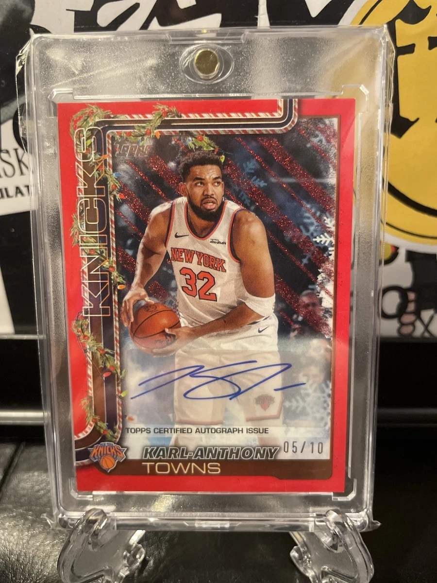 Basketball Karl Anthony Towns Sports Trading Cards Parallel