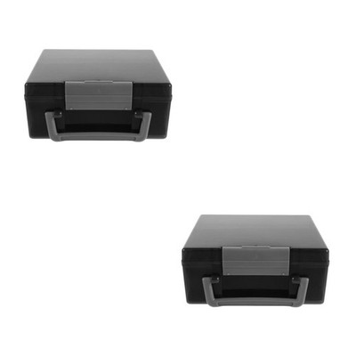 2 Pieces Batterie-Recyclingbox Aufbewahrungsbox Aa Aaa Batteriespeicher