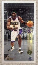 2001-02 TOPPS HIGH TOPPS TIM THOMAS CARD #16 MILWAUKEE BUCKS VILLANOVA 🏀