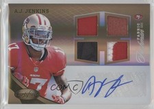 2012 Certified Freshman Fabric Mirror Gold Signatures 16/25 AJ Jenkins Auto 0o9