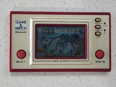 Nintendo Game & Watch Octopus (OC-22) New Wide Screen