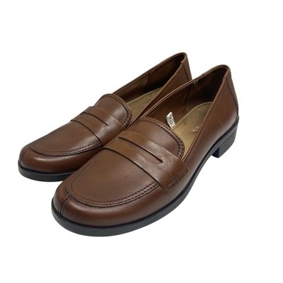 Classic Brown Leather Penny‎ Loafers Dress Shoes Casual Slip-On Comfort Amazon.com | Cusolemore Penny Loafers for Men, Brown Loafers  main image 4