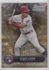 2022 Bowman Sterling Rookies Gold Refractor /50 Alejo Lopez #BSR-39 10k8