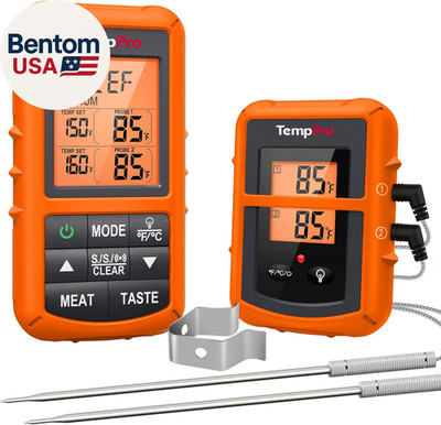 TP20 500FT Wireless Meat Thermometer with Dual Meat Probe, Digital Cooking Food