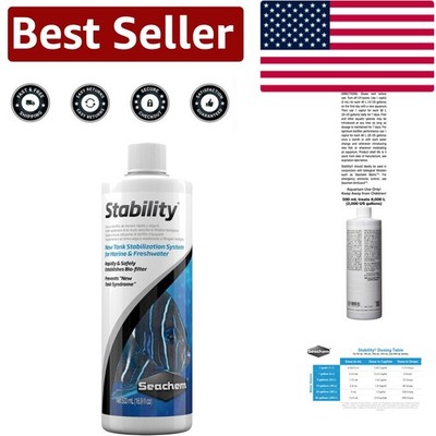Stability 500 ml Liquid Treatment - Optimal for Freshwater and Marine Aquariums