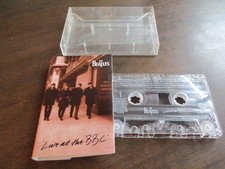 THE BEATLES - LIVE AT THE BBC - 1994 Apple Cassette Tape 1 NM 2.95