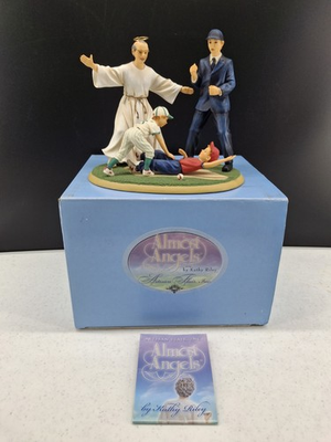 #ad Almost Angels By Kathy Riley Runneth Into And Is Safe Artisan Flair 2001. $20.00