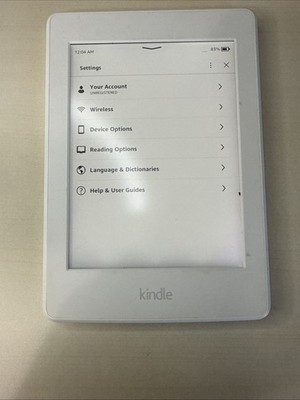 Kindle Paperwhite 7th Generation DP75SDI White  K6
