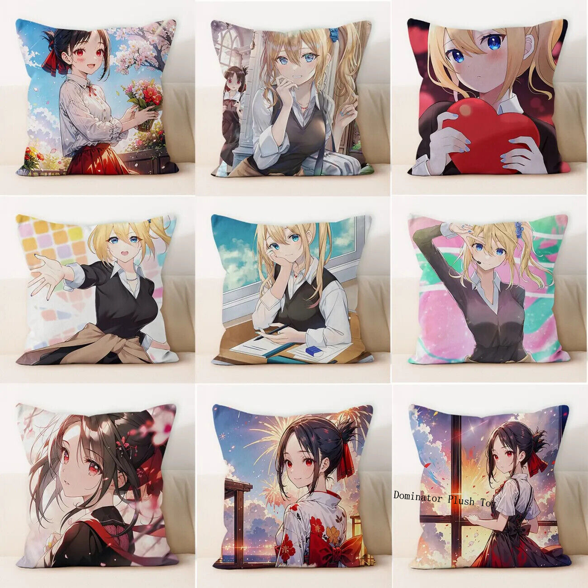 Kaguya-Sama：love Is War Shinomiya Kaguya Double-Sided Pillow Doll
