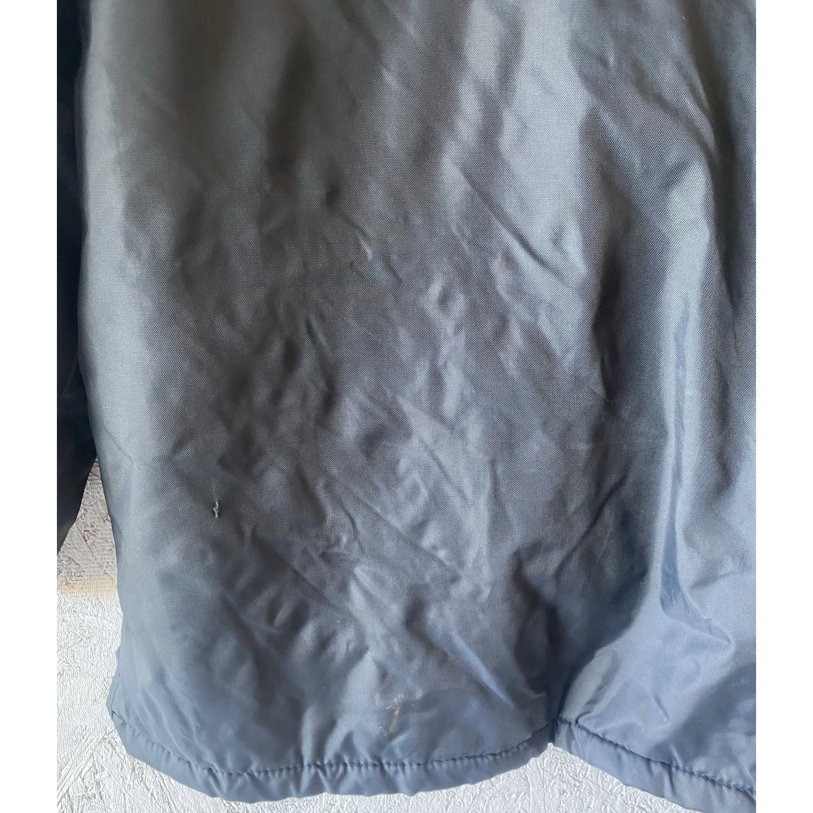 VTG Timber King Waist Flight Jacket Navy Mens Large Rare!! FREE SHIPPING - product detail image 16