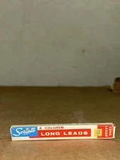 Vintage Scripto Black Long Leads .046 Extra Strong 4"  5 Leads in Original Box