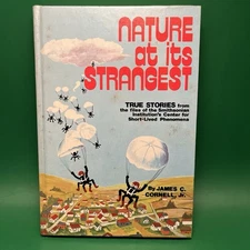 VINTAGE Nature At It’s Strangest RARE FIND James C. Cornell, Jr., Smithsonian HC