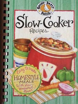 Slow-Cooker Recipes Cookbook - Plastic Comb, by Gooseberry Patch - Acceptable