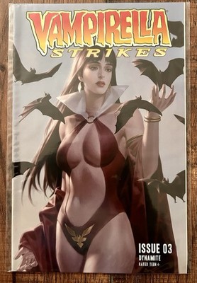 Dynamite Entertainment Vampirella Strikes #3 Cover Variant C Comic Book Boarded
