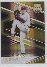 2020 Panini Elite Extra Edition Prime Numbers Gold 22/24 Levi Thomas #116 fm0