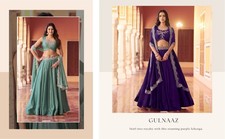 Indian Designer Rangoli Silk Lehenga Choli With Dupatta For Wedding Wear