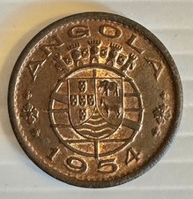 ANGOLA 50 CENTAVOS - 1954 - GREAT CONDITION - SEE PICTURES