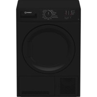 Indesit CYDC82BBGLUK 8kg Condenser Sensor Dry Tumble Dryer - Black