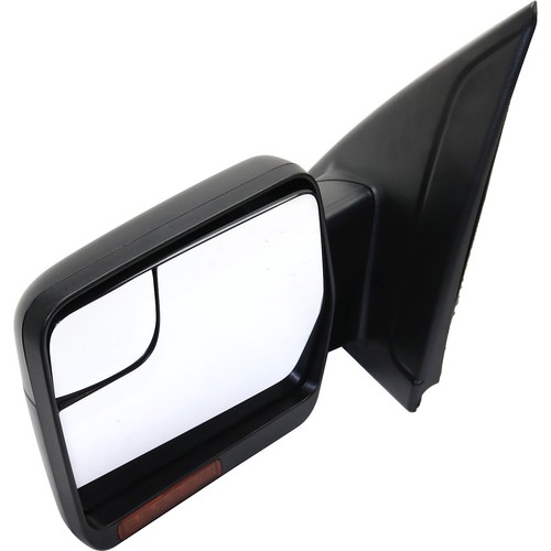 Power Left Mirror For 2011-2014 Ford F-150 Heated With Signal Light Textured - Picture 3 of 6