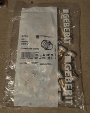 Gerberit Male Iron Straight Connector 61703 1/2 To 15mm