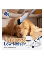 Pet Grooming Kit Vacuum with 4 Brush for Dog/Cat Hair Removal and Grooming