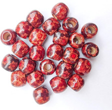 120PCS Wooden Beads for Jewelry Making Adults Bracelets Necklace 12Mm round Wood