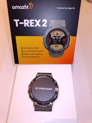 Amazfit T-Rex 2 47mm Outdoor Smartwatch, Multisport-GPS, 10 ATM, OVP, Grün