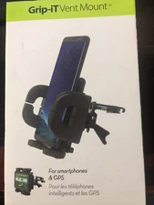 BRACKETRON GRIP-IT VENT MOUNT , SMARTPHONES & GPS HOLDER FITS MOST HORIZONT VENT