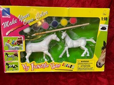 NewRay My Favorite Horse 2  PAINT YOUR OWN Activity 1:18 SCALE New