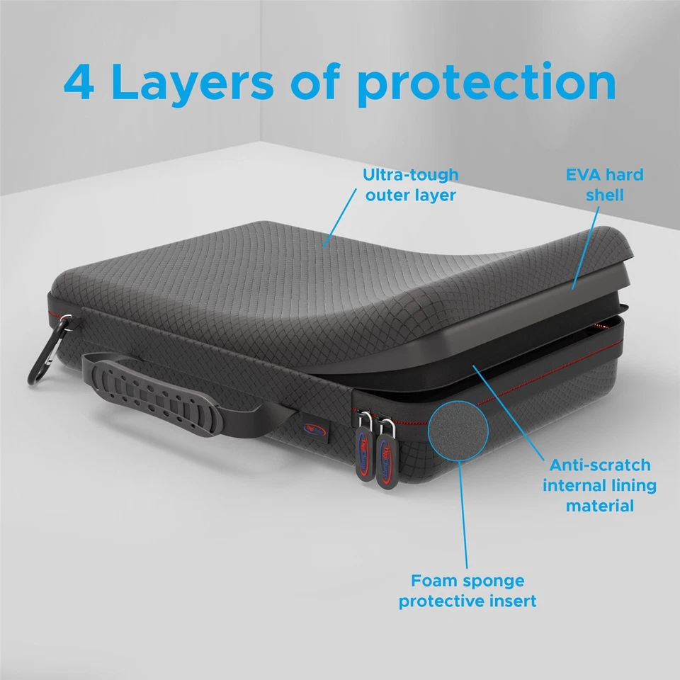 Carry Case For GoPro Lit Hero 13 12 Max2 DJI OSMO Action 5 Cam Go Pro Digicharge - Image 3 of 4