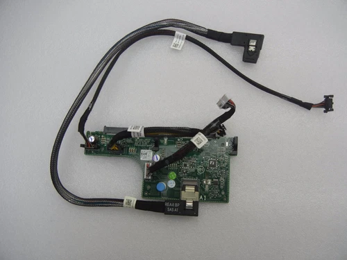 Dell PowerEdge R720xd Rear Flex Bay 2.5" Drive Backplane Kit 0JDG3, Cables